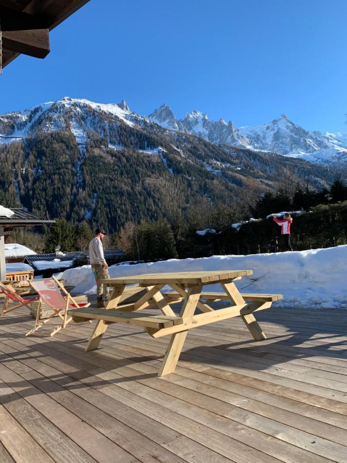 Chalet Pleine Vue & Spa Шамони Экстерьер фото